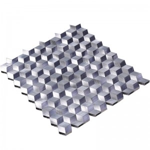 Lila fém backsplash csempe mozaik díszítéshez HLC17