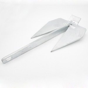 Hot Dip horganyzott acél Danforth horgony