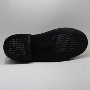 Fekete akció bőr Oxford ruha katonai tisztviselő férfi cipő