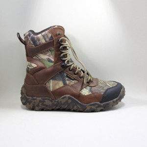 Új design vízálló férfi vadászcipő Nubuck bőrrel