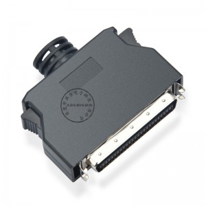 Kínai gyártó fekete forrasztó SCSI HPCN 50 érintkezős csatlakozó