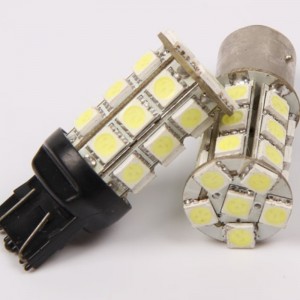 27smd 5050 automata led féklámpa 1157 7443