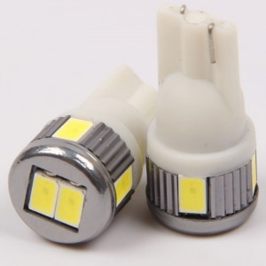 T10 ék W5W 168 194 6SMD 10SMD 5730 automata váltó izzók
