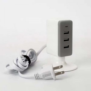 KPS-8404LC 3 USB port kis töltőtorony