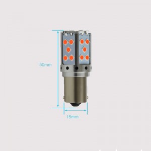 szuper canbus hibamentes nagy teljesítményű 1156 ba15s bau15s p21w LED-es fényvezérelt jelzőfény