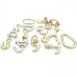 Kovácsolt ujjhegy horog sárga