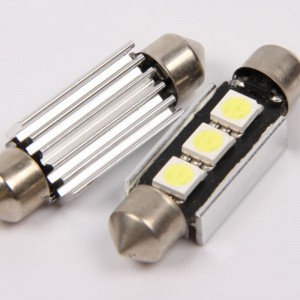 canbus hibamentes 5050 3smd 36mm-es fesztivál izzó