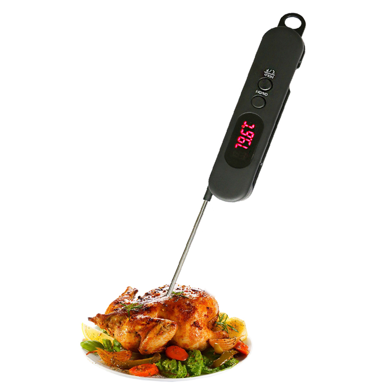 2019 Konyhai és vendéglátóipari hőmérő Digitális élelmiszer hússzonda BBQ hőmérsékleti eszközök
