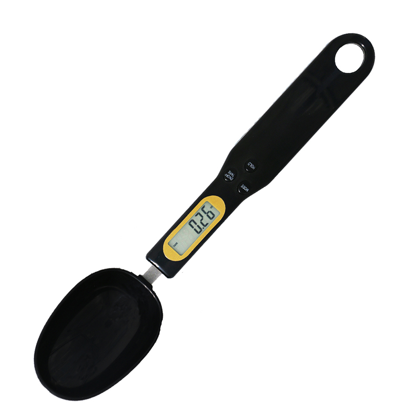 Háztartási tápegység 3V CR2032 Spoon Scale konyhai élelmiszer mérési szín fekete fehér Használat