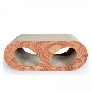 YJ Display környezetbarát Pet Supply hullámosított Cat Scratcher Lounge