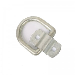 Kovácsolt szénacél rögzítő D gyűrű borítással