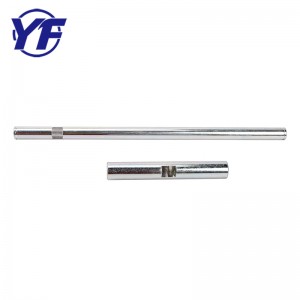 Kína gyártó nagy pontosságú testreszabott rozsdamentes acél tengely olcsó áron