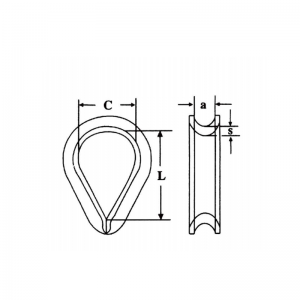 DIN6899 B Huzalkötél horganyzott