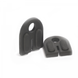 Rozsdamentes acél 180 fokos középső D típusú üvegbilincs