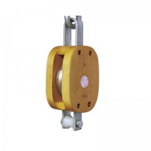 Rendszeres fa blokk-egyszárnyas bilincs