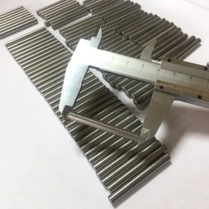 Nagy sűrűségű, tiszta kerek volfrám rúdrúd