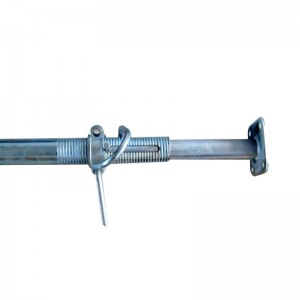 Hot Dip horganyzott állványzat állítható acélprofil