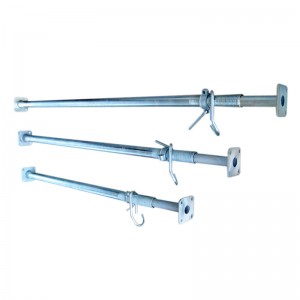 Hot Dip horganyzott állványzat állítható acélprofil