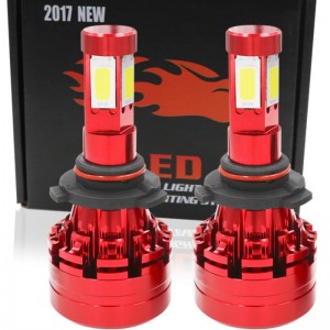 40W 6000LM szuper fényes autó COB HB4 9006 canbus led fényszóró izzók 9006 led fényszórók autó vezetett ködlámpa