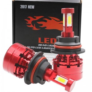 40W 6000LM szuper fényes autó COB 9007 canbus led fényszóró izzók 9007 led fényszórók autó vezetett ködlámpa