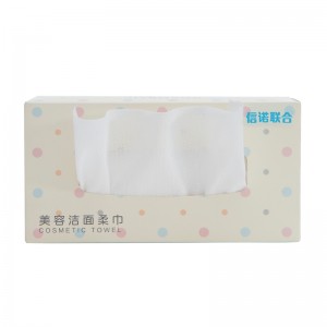 Eldobható arctisztító törlő