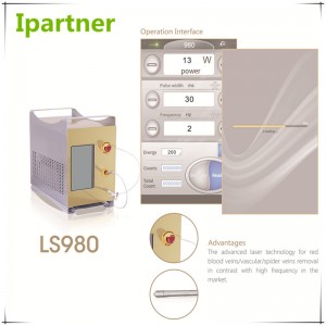 Ipartner LS980 dióda lézerrel csökkenti a bőrpír rendszerét