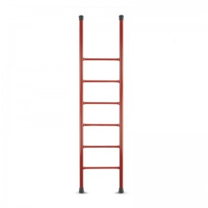 Állványzat csöves acél lépcsős létrák festett