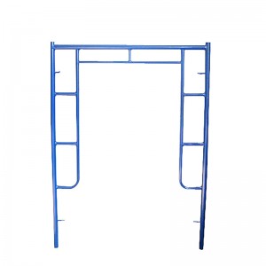 Állványzat séta a függőleges kereten festett kék 1219 X 1700 mm