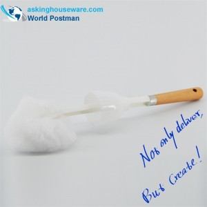 Akbrand puha WC-tisztító kefe strandkezelő tálszárítóval