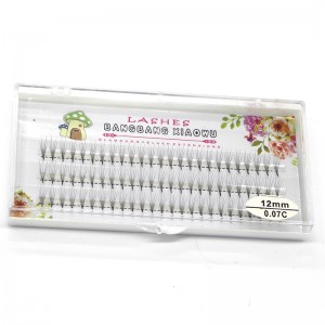 Nagykereskedelmi egyedi volumenű szempillahosszabbítás saját márkával