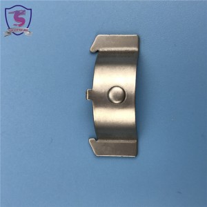 Testreszabott rugóacél kicsi V lapos rugócsipesz az akkumulátorhoz