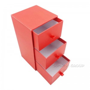 Nagy tér ékszer csomagoló fiókfiók