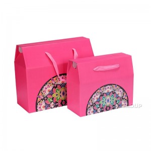 Egyedi papír kézitáska csomagoló ajándék táskához