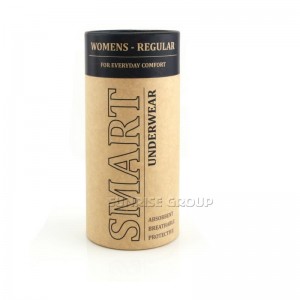 Testreszabott papírra nyomtatott fehérnemű ajándékcsomagolás