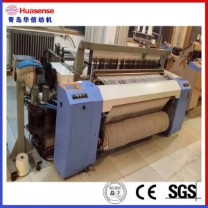 Légsugaras szövőszék dobbival, bütyökkel vagy síkkal, 2 színű HAN9100