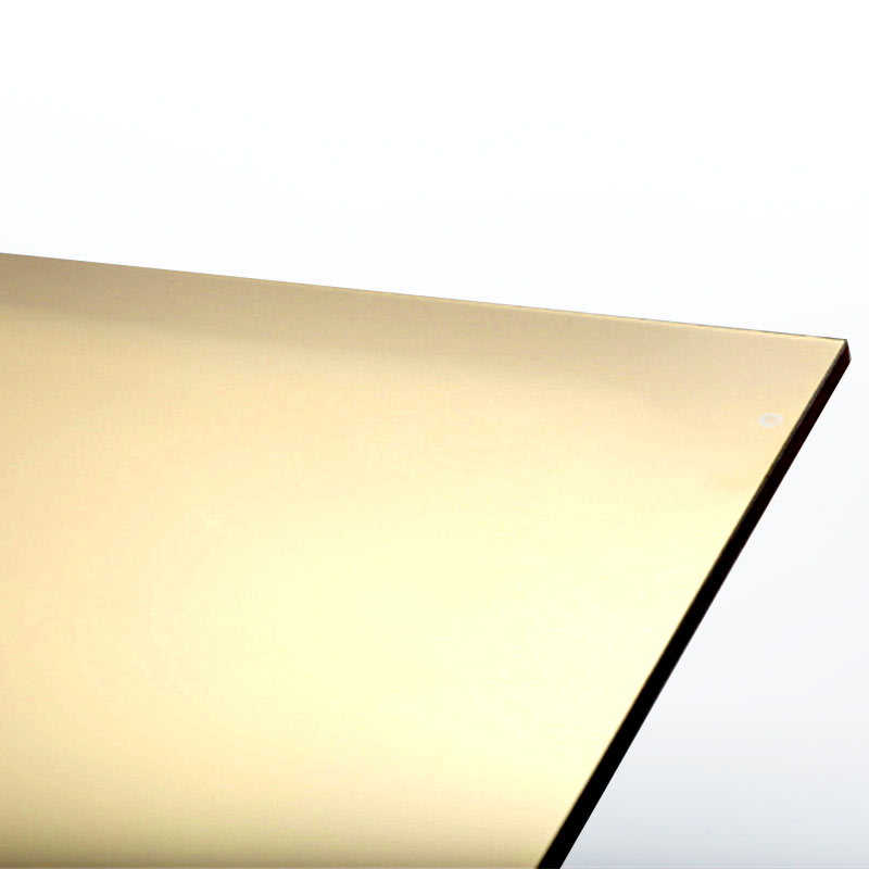 201 304 minőségű 4x8 méretű tükörbevonatú arany tükör, rozsdamentes acél lap dekorációhoz