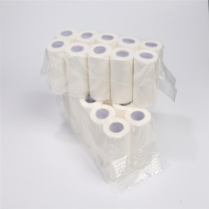 Fehérítetlen bambusz puha WC-papír tekercspapír WC-papír / WC-papír tekercs