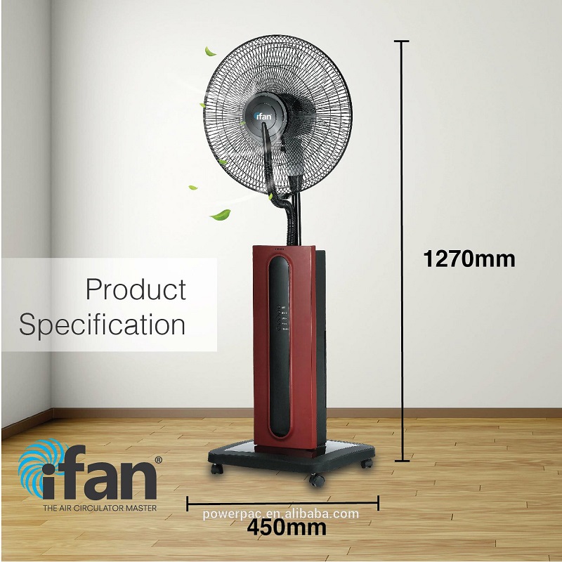 iFan-PowerPac Mist Fan léghűtés szúnyogriasztóval (IF7575) Készletek Készülékek (Elérhető Készletek)