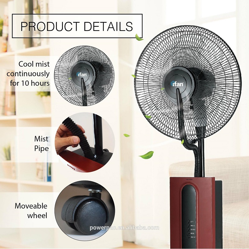 iFan-PowerPac Mist Fan léghűtés szúnyogriasztóval (IF7575) Készletek Készülékek (Elérhető Készletek)