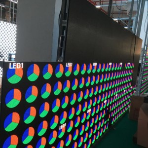 P3 színes színes HD LED videofali digitális képernyő / p3 smd2121 beltéri bérleti led kijelző