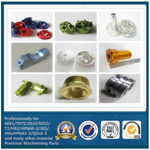 CNC megmunkálási szolgáltatás testreszabott fém alkatrészek