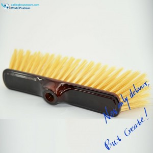 Akbrand műanyag seprűfej bevont kefével