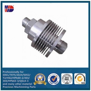 rozsdamentes acél alumínium fém precíziós CNC esztergálási megmunkáló alkatrészek