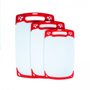 BPA-mentes mosogatógépben biztonságos konyhai vágódeszka (3 darabos készlet)