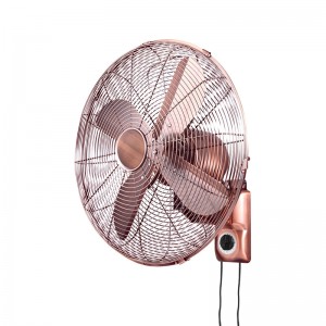 16 hüvelykes 40 cm-es fém antik dekoratív fali ventilátor