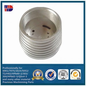 OEM eszterga CNC precíziós alkatrészek precíziós repülőgép-megmunkálás