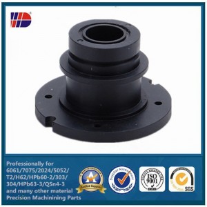 Precíziós fekete POM műanyag megmunkálás egyedi műanyag alkatrészekhez