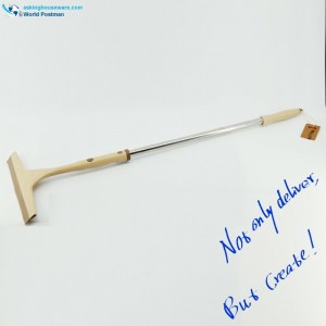 Akbrand 90 cm hosszú fogantyúval ellátott ablaktörő rozsdamentes acél cső