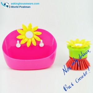 Akbrand konyhai tisztítókefe és tárolódoboz szett balekokkal