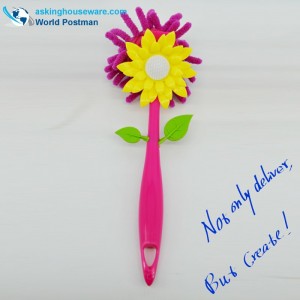 Akbrand konyhai edény edénytisztító por, napraforgó díszítéssel